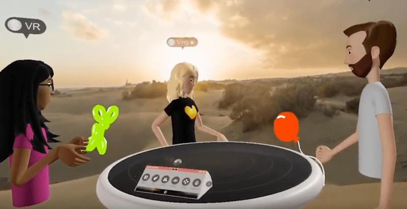 Imagen de realidad virtual de las Dunas de Maspalomas (Foto TA)